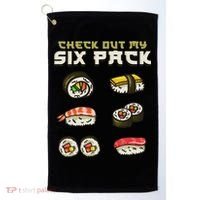 Sushi Japanese Gym Golf Towel thumb 0
