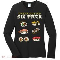 Sushi Japanese Gym Women's Long Sleeve Shirt thumb 0