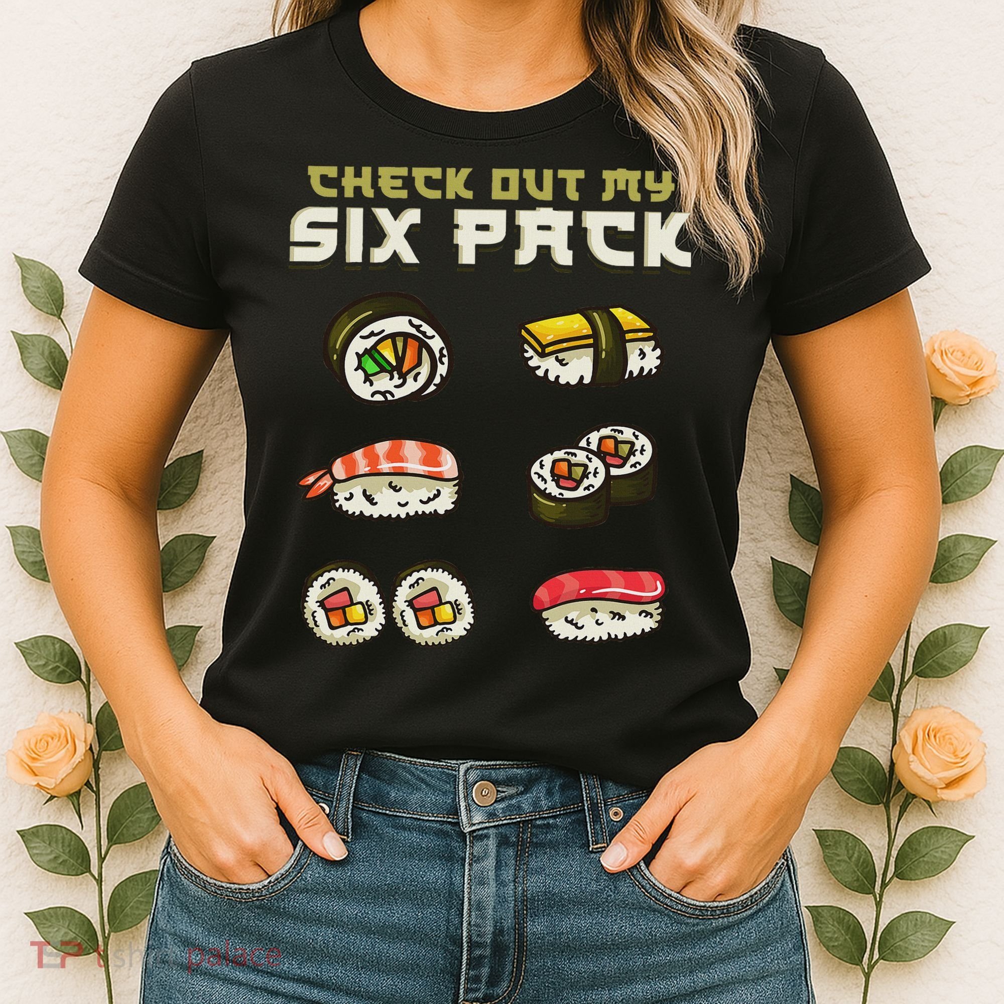 Sushi Japanese Gym Women's T-Shirt