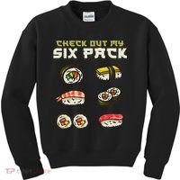 Sushi Japanese Gym Kids Sweatshirt thumb 0