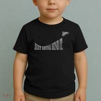 Snowmobile Just Gonna Send It Funny Sled Snowmobiling Gift Toddler T-Shirt thumb 2