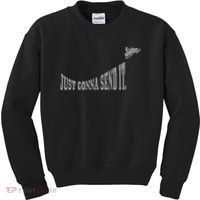 Snowmobile Just Gonna Send It Funny Sled Snowmobiling Gift Kids Sweatshirt thumb 0