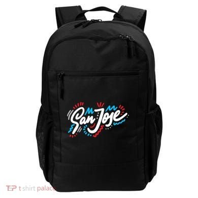 San Jose Hand Drawn Logo Backpack