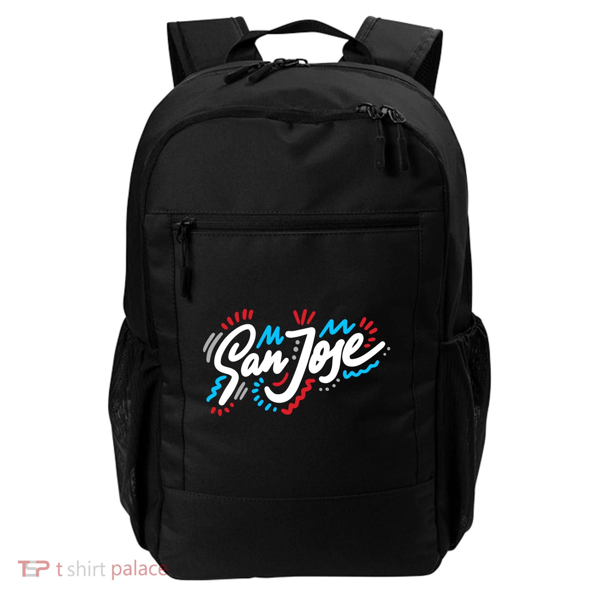 San Jose Hand Drawn Logo Backpack