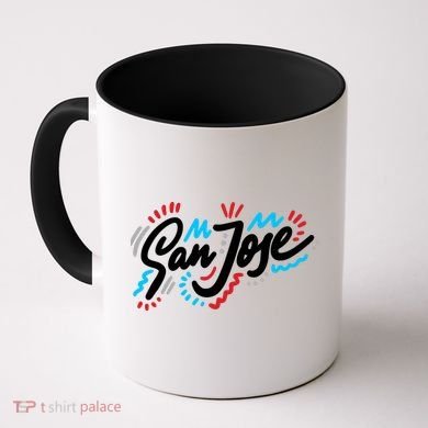 San Jose Hand Drawn Logo Coffee Mug