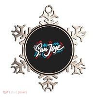 San Jose Hand Drawn Logo Ornament thumb 0