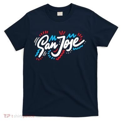 San Jose Hand Drawn Logo T-Shirt