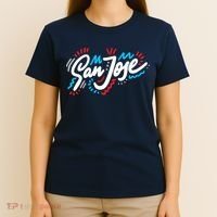San Jose Hand Drawn Logo T-Shirt thumb 4