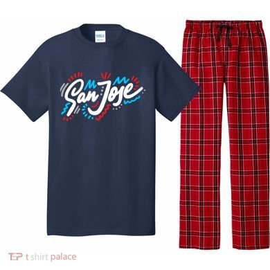 San Jose Hand Drawn Logo Pajama Set