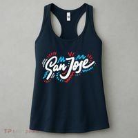 San Jose Hand Drawn Logo Women's Tank Top thumb 3