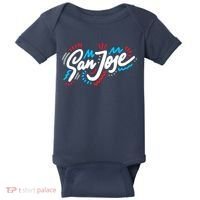 San Jose Hand Drawn Logo Baby Bodysuit thumb 0