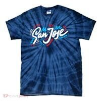 San Jose Hand Drawn Logo Tie-Dye T-Shirt thumb 0