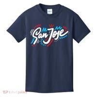 San Jose Hand Drawn Logo Kids T-Shirt thumb 0