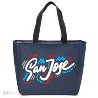 San Jose Hand Drawn Logo Tote Bag thumb 0