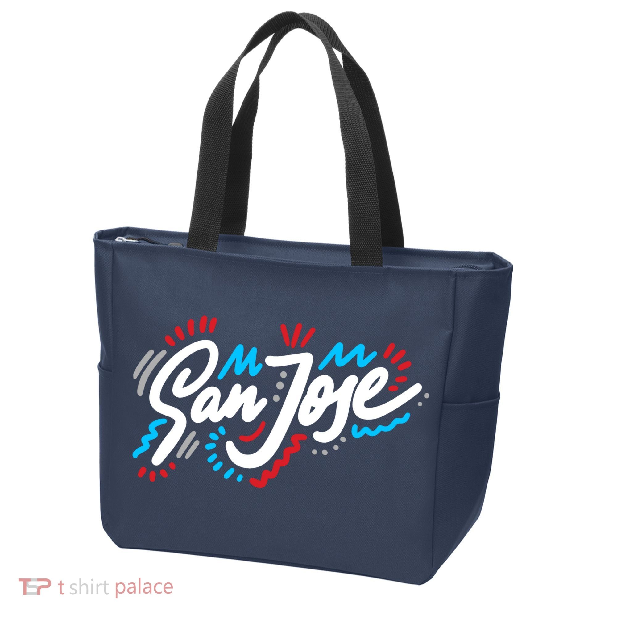 San Jose Hand Drawn Logo Tote Bag