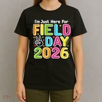 School Just Here For Field Day Teacher Student 2026 T-Shirt thumb 4