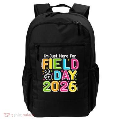 School Just Here For Field Day Teacher Student 2026 Backpack