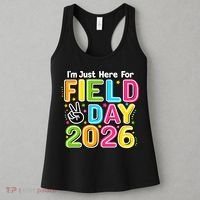 School Just Here For Field Day Teacher Student 2026 Women's Tank Top thumb 3