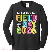 School Just Here For Field Day Teacher Student 2026 Kids Long Sleeve Shirt thumb 0