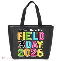 School Just Here For Field Day Teacher Student 2026 Tote Bag thumb 0