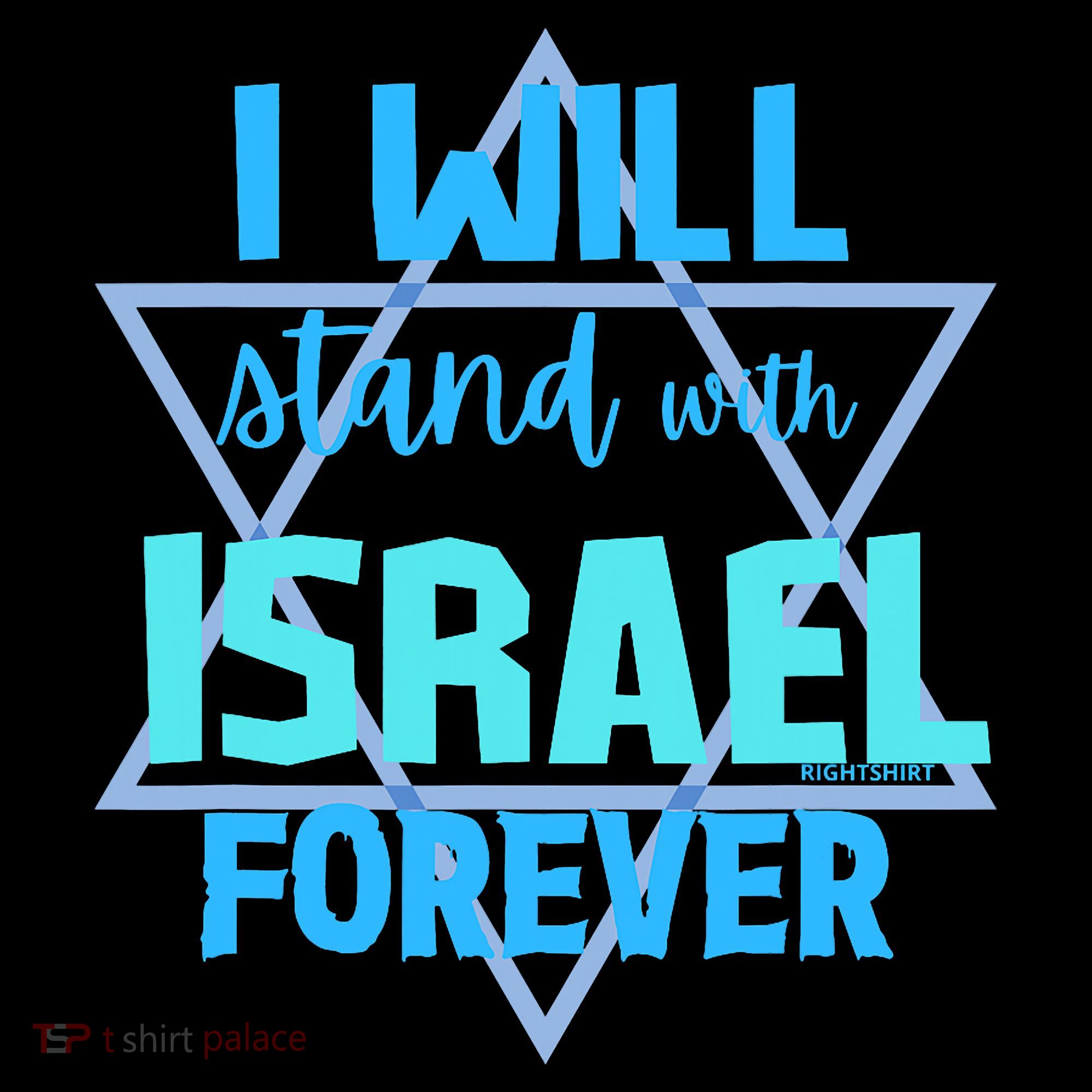Supporting Jewish/ I Will Stand With Israel Forever Women's Hoodie