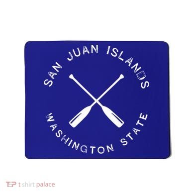 San Juan Islands Washington Vintage Retro Great Gift Mousepad