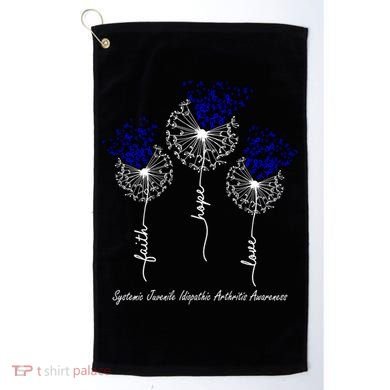 Systemic Juvenile Idiopathic Arthritis Awareness Meaningful Gift Golf Towel
