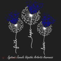 Systemic Juvenile Idiopathic Arthritis Awareness Meaningful Gift Golf Towel thumb 3