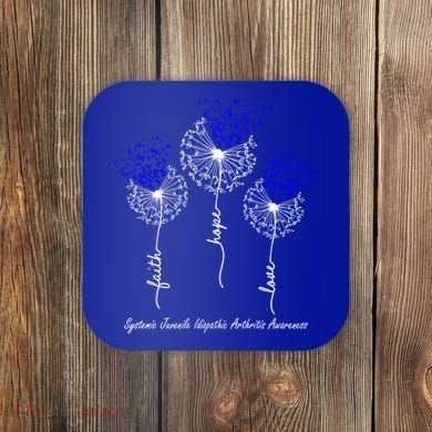 Systemic Juvenile Idiopathic Arthritis Awareness Meaningful Gift Coaster