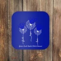 Systemic Juvenile Idiopathic Arthritis Awareness Meaningful Gift Coaster thumb 0