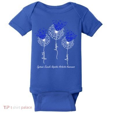 Systemic Juvenile Idiopathic Arthritis Awareness Meaningful Gift Baby Bodysuit