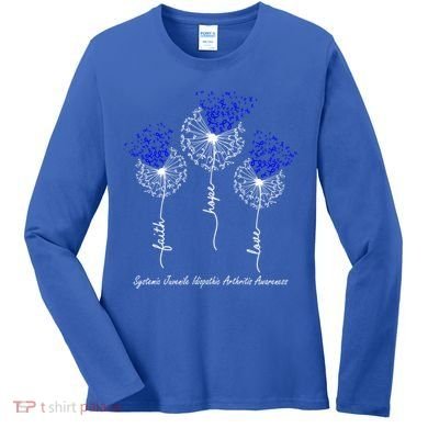 Systemic Juvenile Idiopathic Arthritis Awareness Meaningful Gift Women's Long Sleeve Shirt
