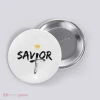 Savior Jeus King Button thumb 0
