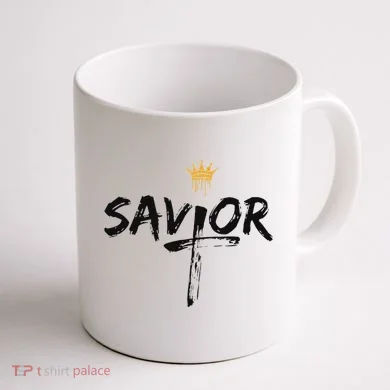 Savior Jeus King Coffee Mug back
