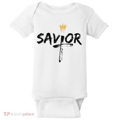 Savior Jeus King Baby Bodysuit