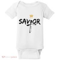Savior Jeus King Baby Bodysuit thumb 0
