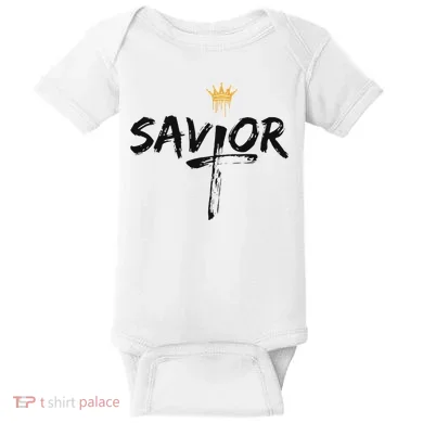 Savior Jeus King Baby Bodysuit