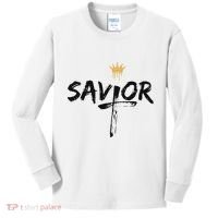 Savior Jeus King Kids Long Sleeve Shirt thumb 0