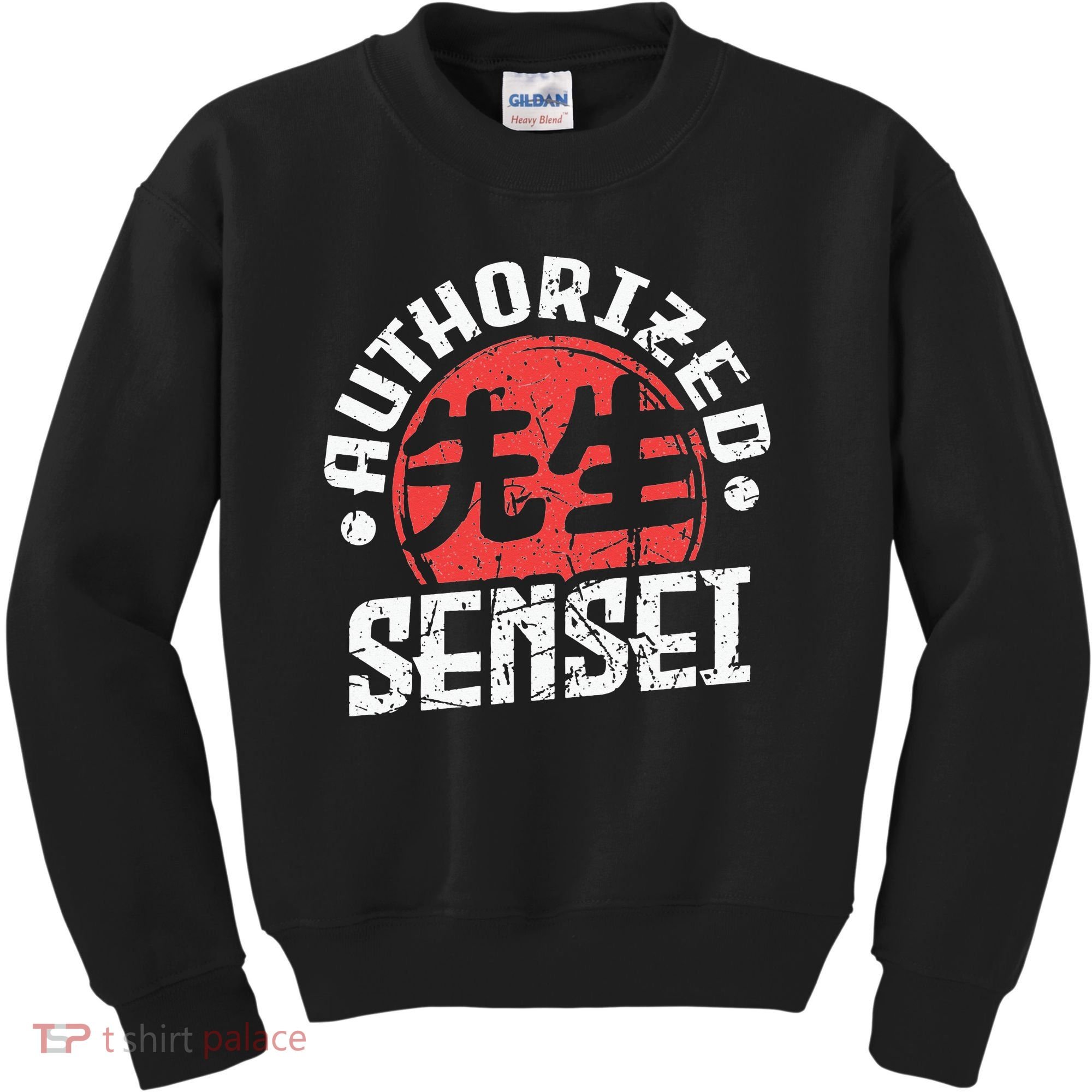 Sensei Japan Kanji Teacher Authorized Sensei Coach Trainer Kids Sweatshirt
