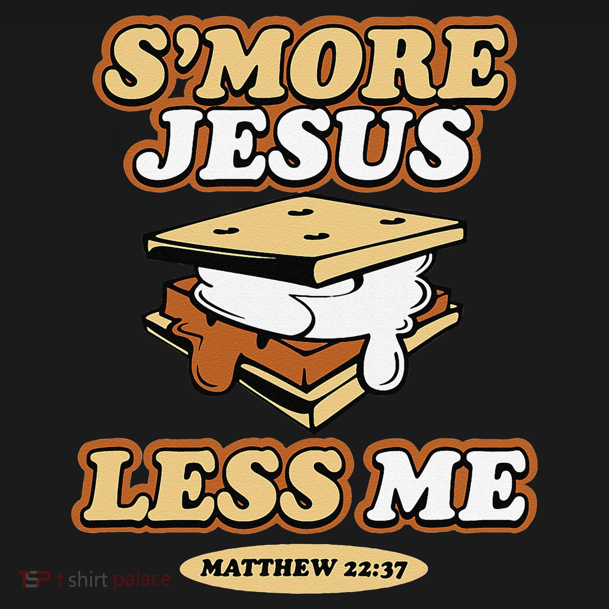 SMore Jesus Less Me Matthew 22 37 Christian Bible Verse Love Coaster