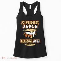 SMore Jesus Less Me Matthew 22 37 Christian Bible Verse Love Women's Tank Top thumb 0