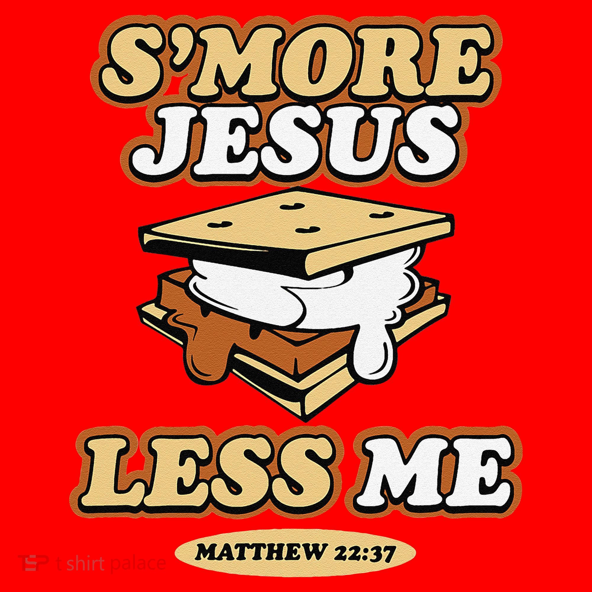 SMore Jesus Less Me Matthew 22 37 Christian Bible Verse Love Santa Hat