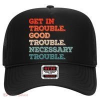 Social John Lewis Get In Good Necessary Trouble Gift Hat thumb 0