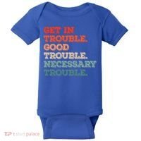 Social John Lewis Get In Good Necessary Trouble Gift Baby Bodysuit thumb 0