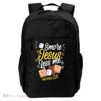 Smore Jesus less me Tent Wilderness Glamping Campfire Nature Backpack thumb 0