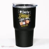 Smore Jesus less me Tent Wilderness Glamping Campfire Nature Tumbler thumb 0