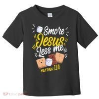 Smore Jesus less me Tent Wilderness Glamping Campfire Nature Toddler T-Shirt thumb 0