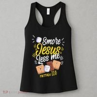 Smore Jesus less me Tent Wilderness Glamping Nature Women's Tank Top thumb 3