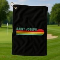Saint Joseph Michigan Golf Towel thumb 1