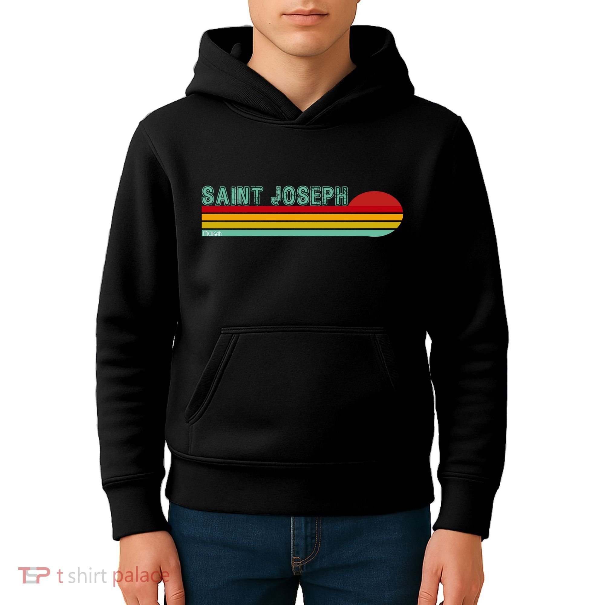 Saint Joseph Michigan Kids Hoodie